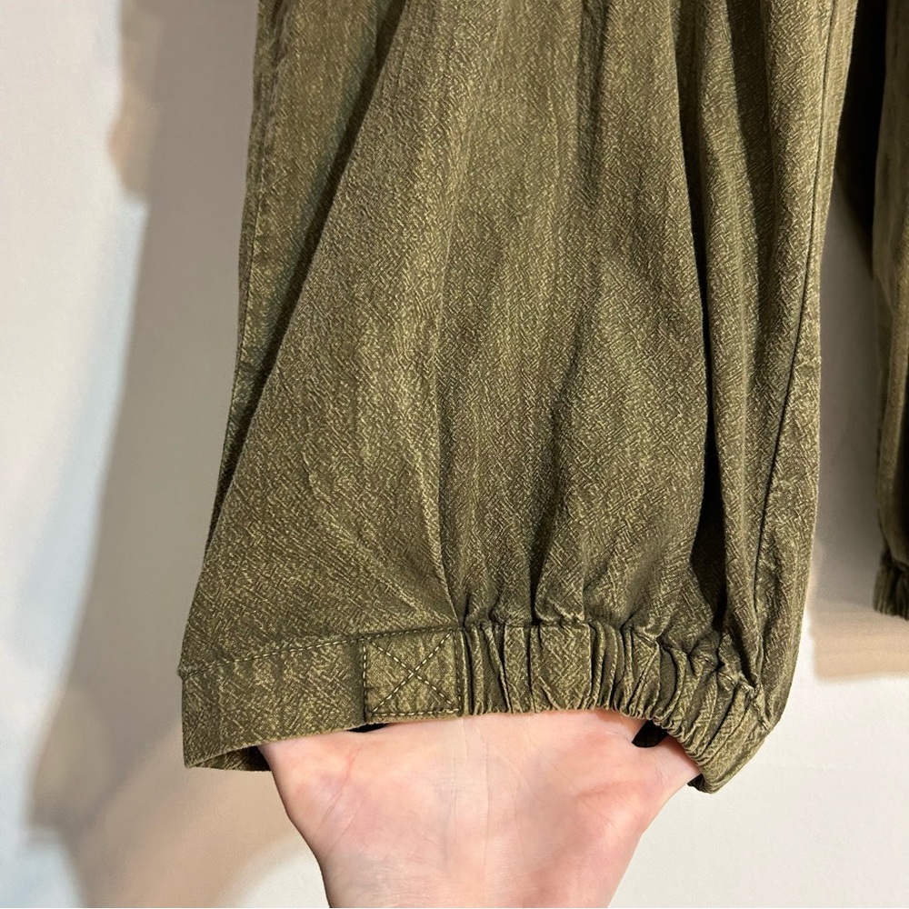 Urban Outfitters Em Balloon Baggy Slouchy Pants Green Size Medium Indie Grunge - Picture 4 of 11